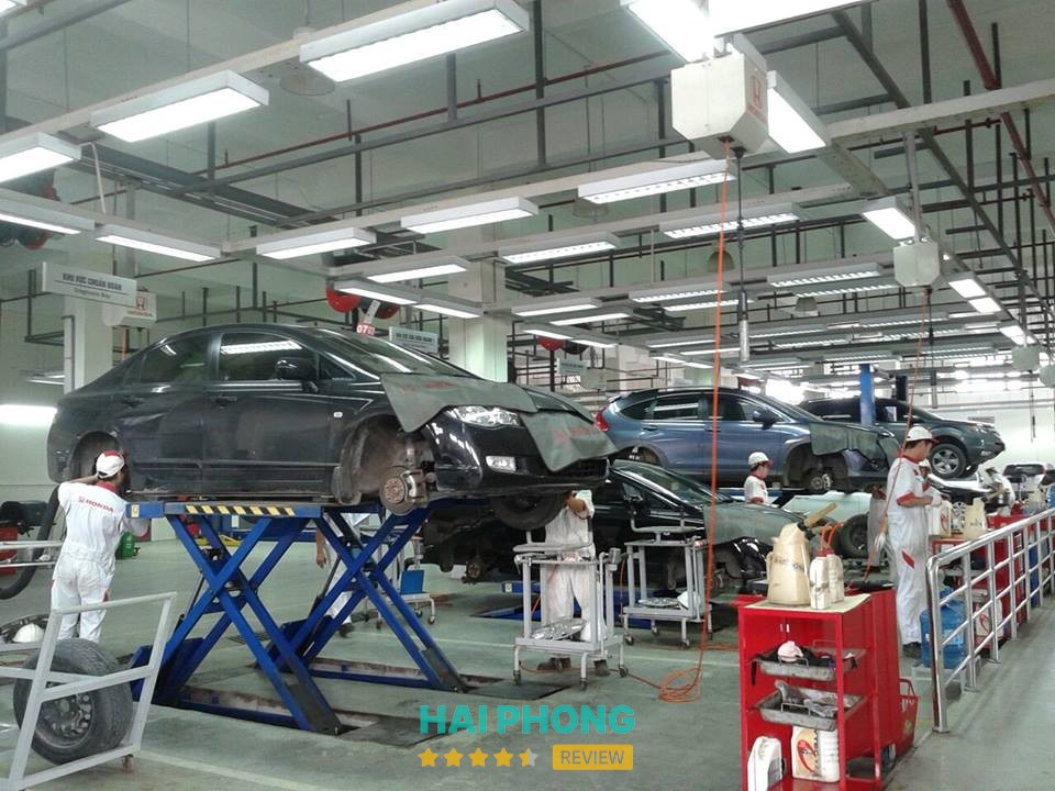 Không gian Honda Ôtô Hải Phòng tại Gia Viên