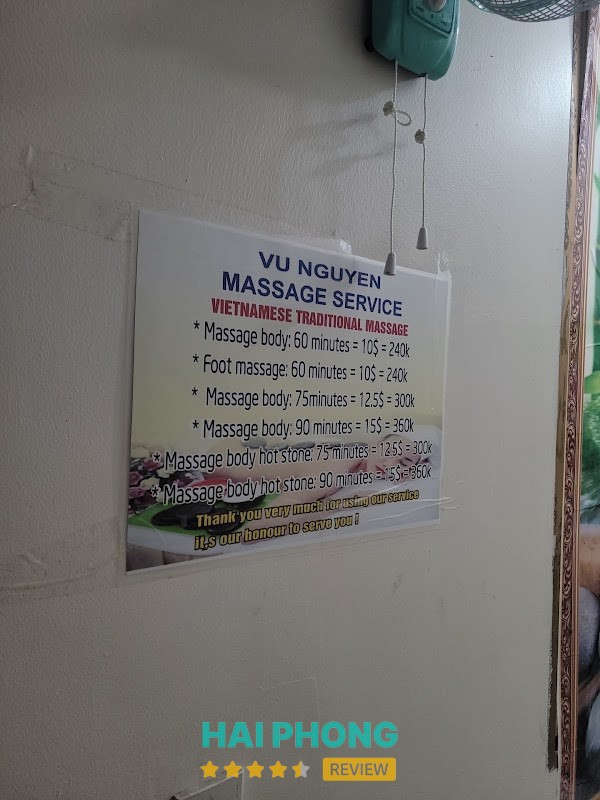Vu Nguyen Massage Cát Hải