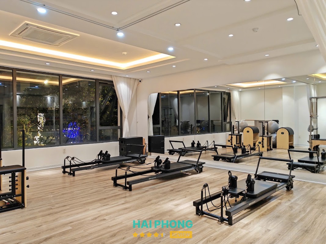 Không gian tập luyện tại Bloom Pilates