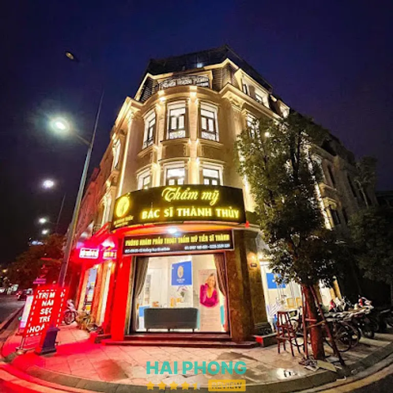 Thẩm mỹ Bs Thành Thủy: OH 01-12 Hoàng Huy Riverside, P. Hồng Bàng