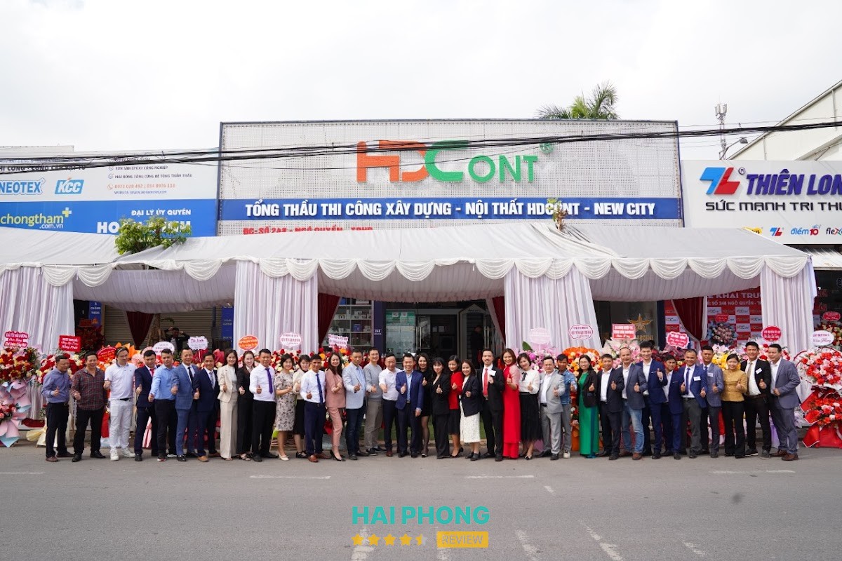 Tổng thầu xây dựng HDcont – 248 Ngô Quyền, Lê Thanh Nghị, Hải Phòng 170000, Việt Nam