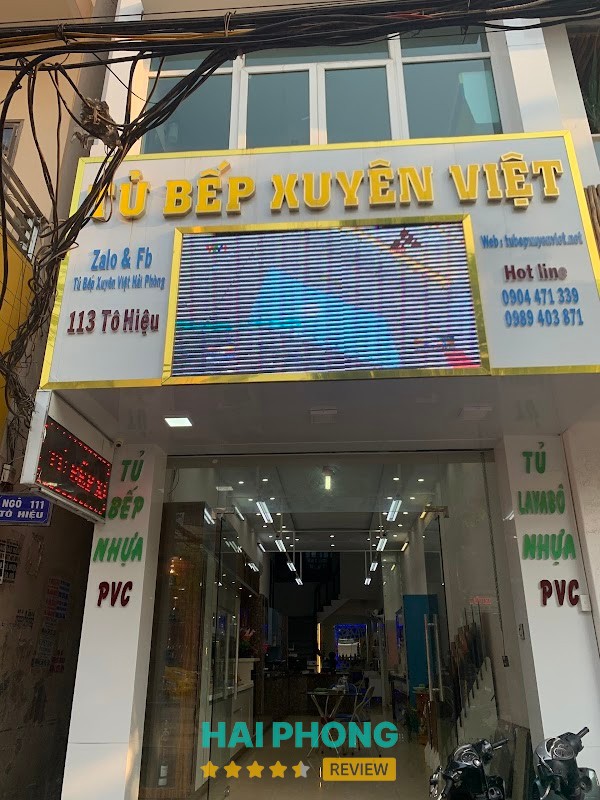Tủ bếp & Tủ lavabo Nhựa PVC Hải Phòng Hải Phòng