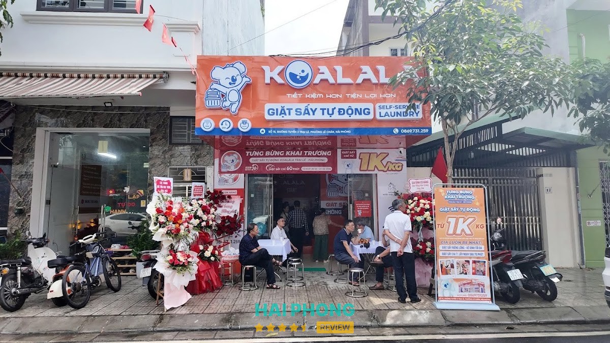 Giặt Sấy Tự Động Koalala Trại Lẻ Hải Phòng