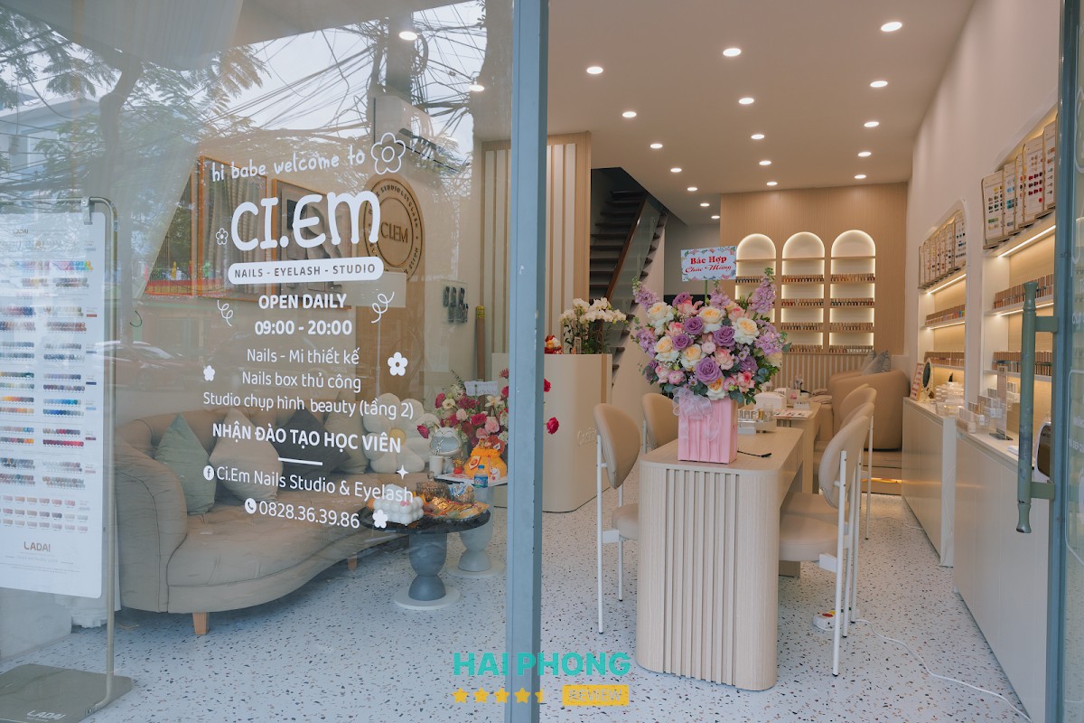 Ci.EM Nails Studio & Eyelash - Tiệm Nail & Nối Mi Hải Phòng hình ảnh 2