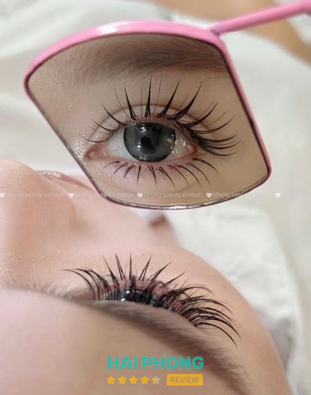 Nối mi đẹp Hải Phòng - Nhung beauty eyelash – hình ảnh 2