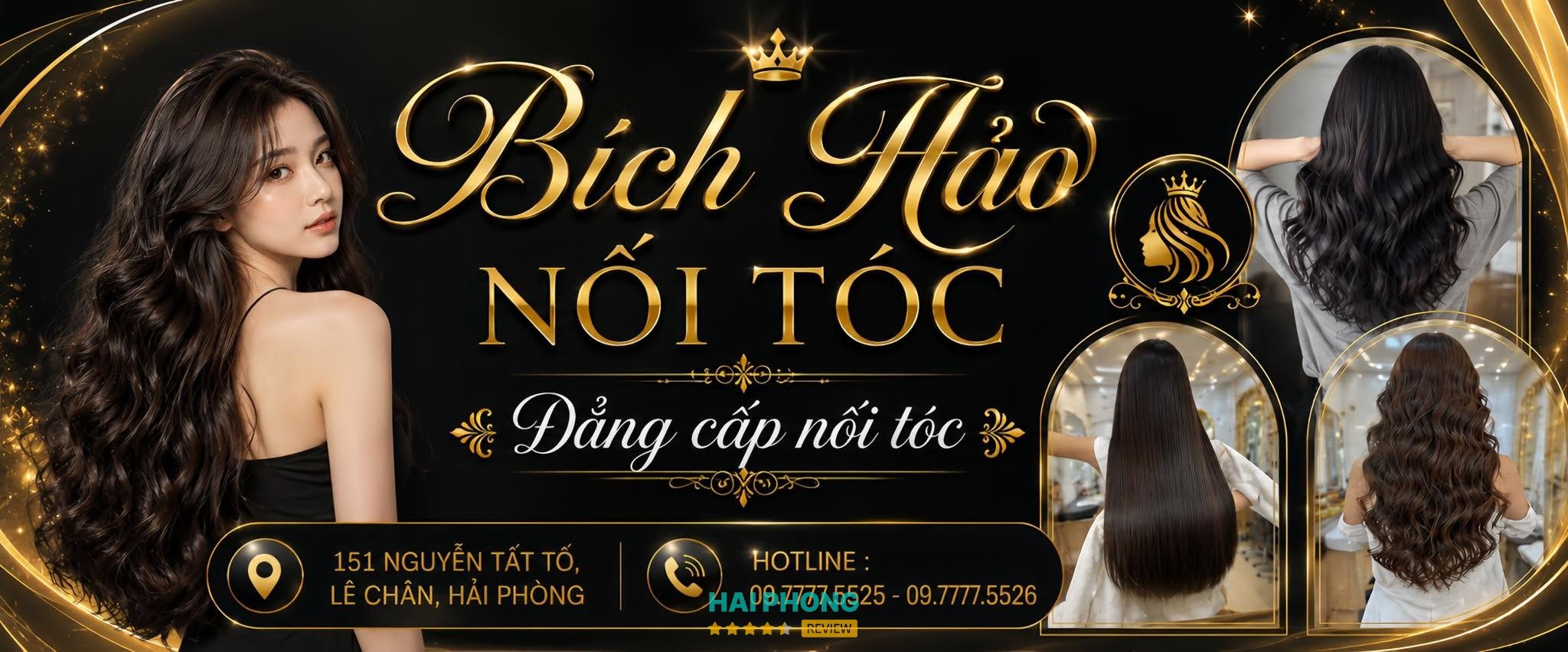 Bích Hảo Nối Tóc – 151 P. Nguyễn Tất Tố, Lê Chân, Hải Phòng, Việt Nam