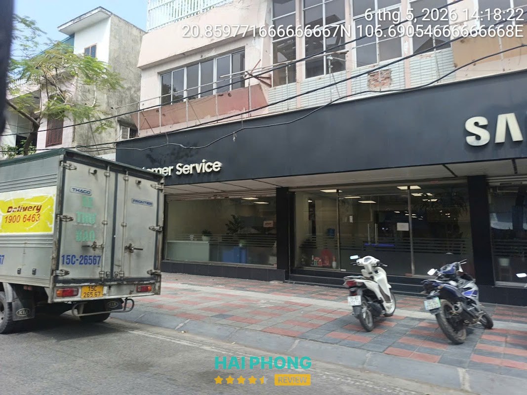 Khu vực tiếp nhận tại Trung Tâm Bảo Hành Samsung