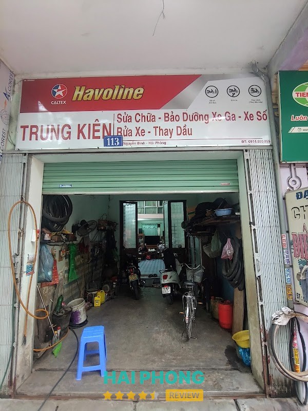 Sửa chữa xe máy Trung Kiên tại Gia Viên