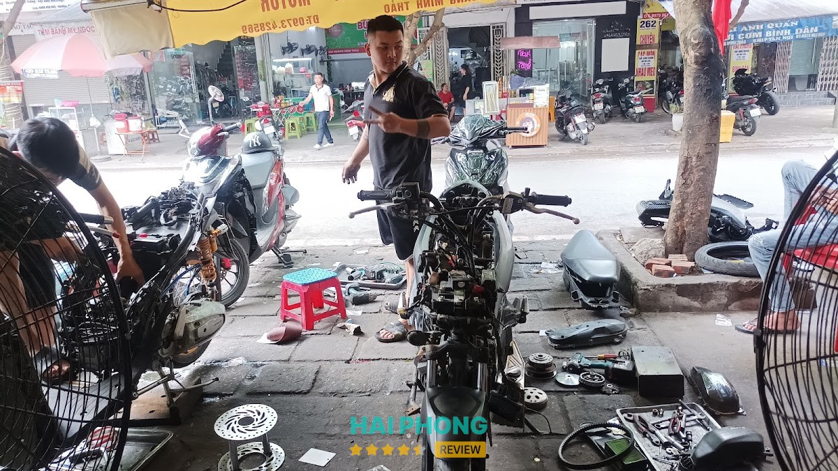 Sửa Xe Máy Hải Cherry Motor Lê Chân