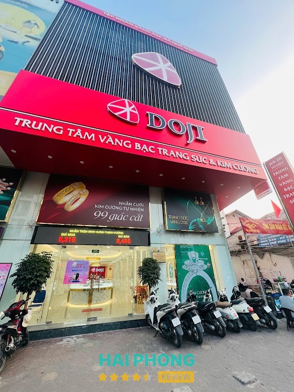 Trung tâm Vàng Bạc Trang Sức DOJI Thủy Nguyên