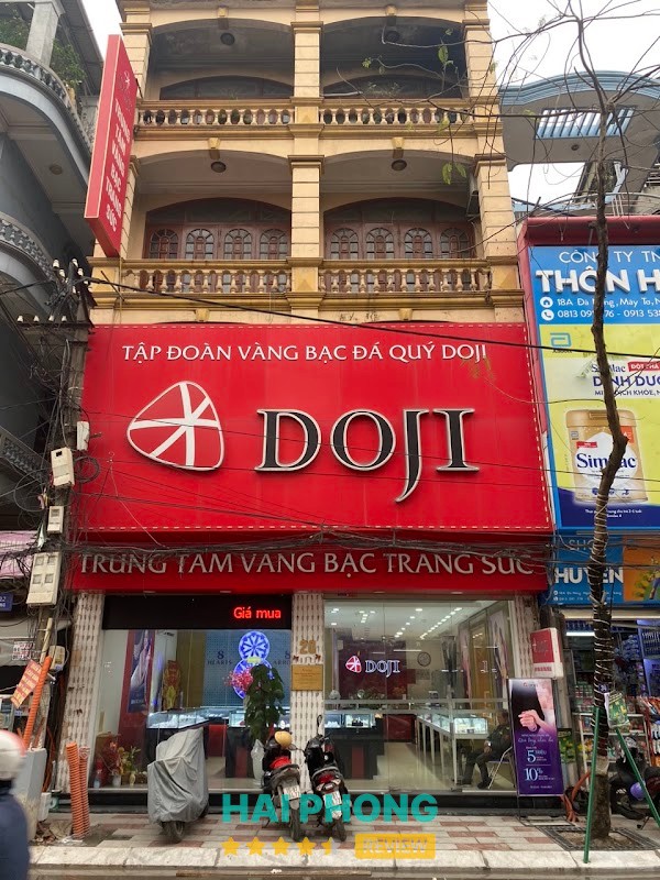 Trung tâm Vàng Bạc Trang Sức DOJI Hải Phòng