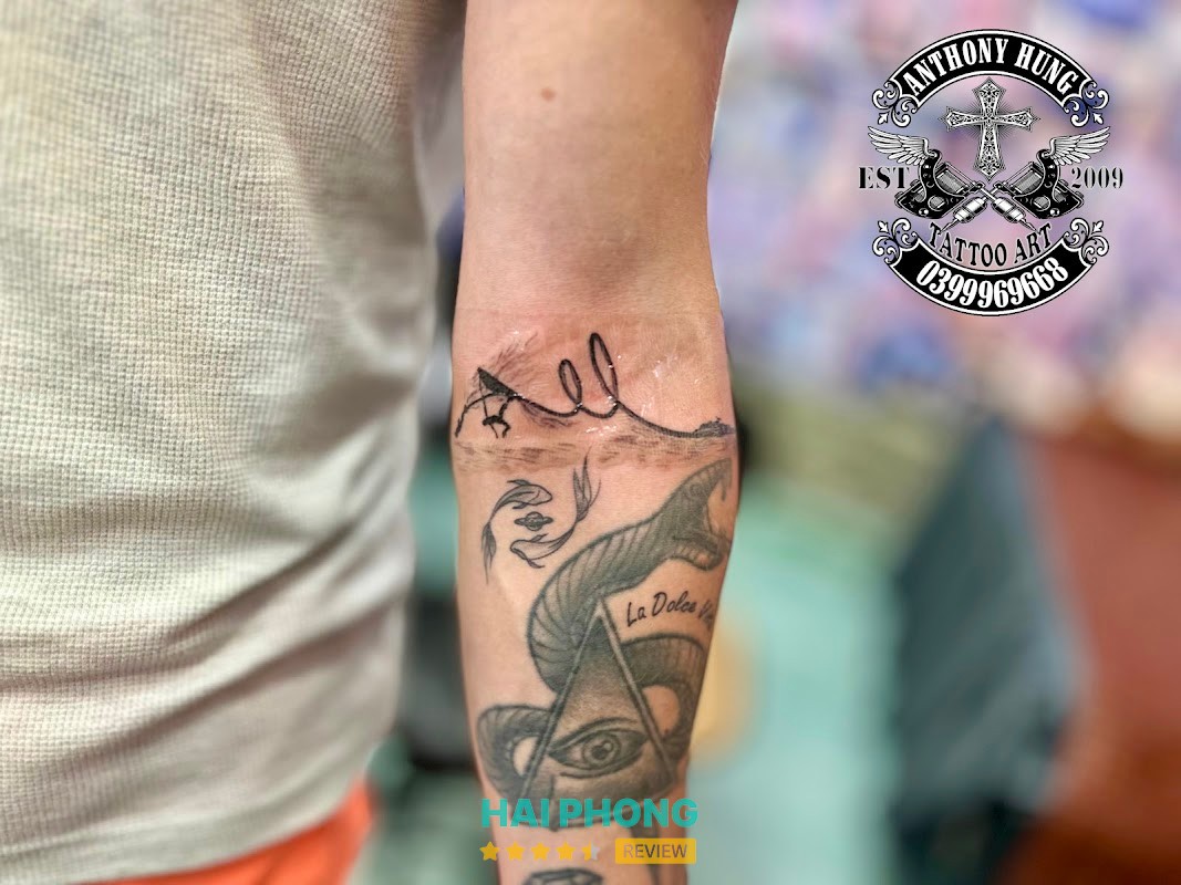 Không gian Anthony Hung Body Tattoo Artist