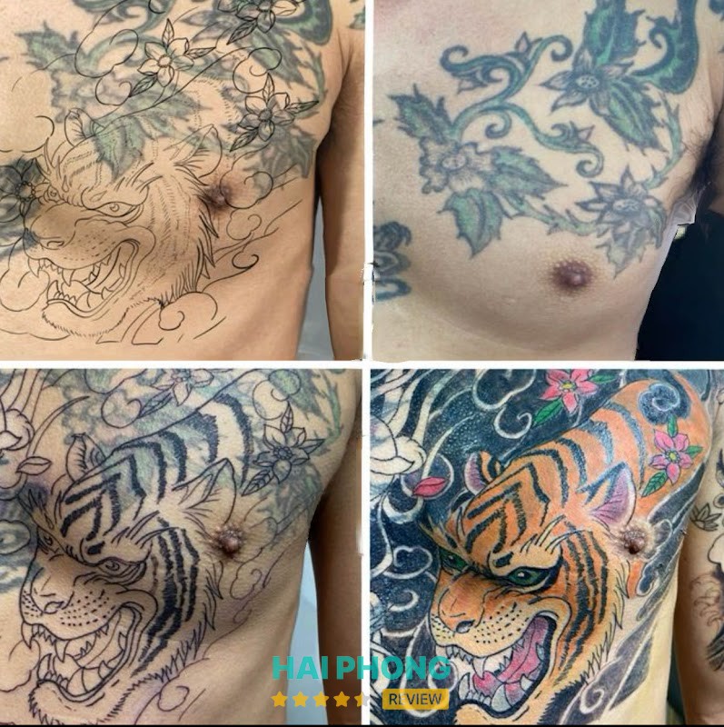 Hình xăm tại Saigon Tattoo Cát Bà