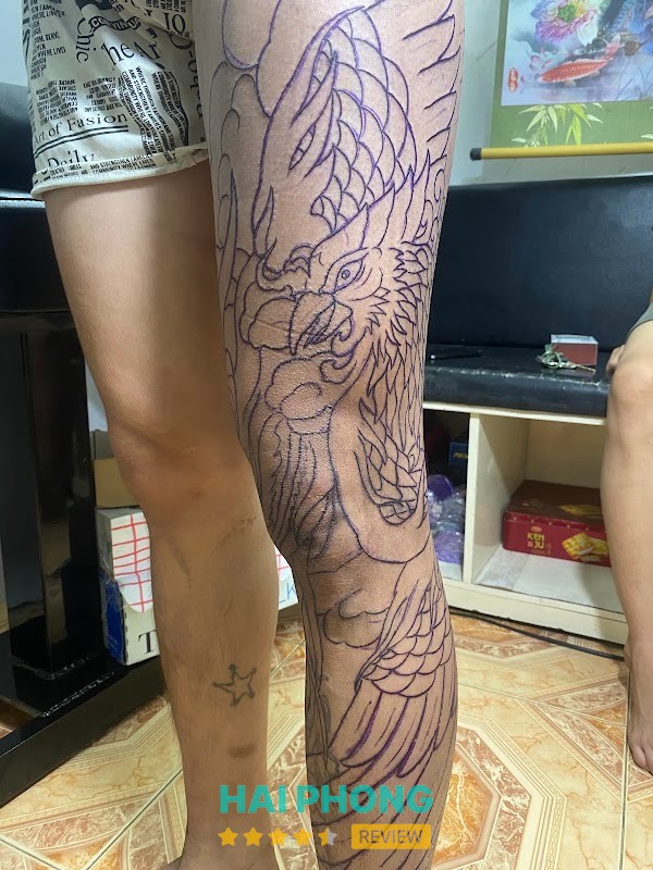 Không gian Saigon Tattoo and Haircut