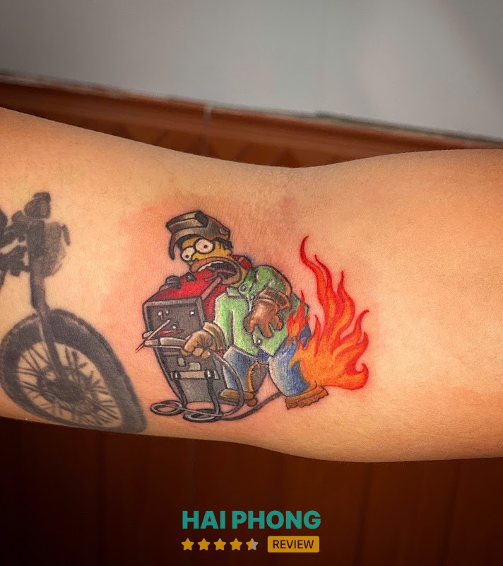 Không gian Tiệm Xăm ArtTP