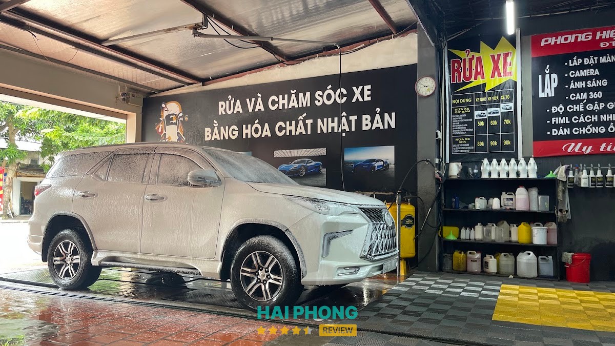 Dịch vụ chăm sóc xe tại Phong Hiệp