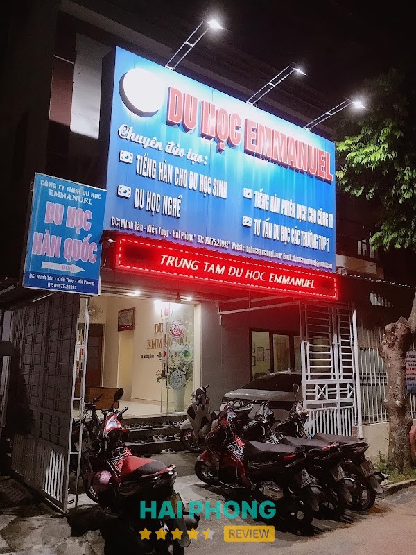 Trung Tâm dạy tiếng Hàn Emmanuel Kiến Thuỵ - Tư vấn du học Hàn Quốc – Thất Linh, Kiến Minh, Hải Phòng, Việt Nam