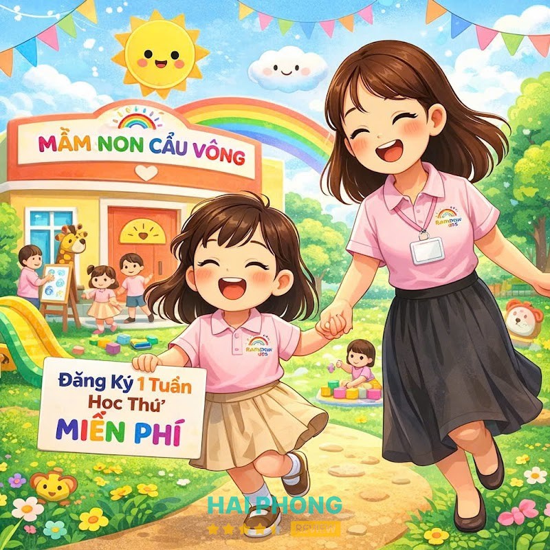 Trường Mầm Non Cầu Vồng - Rainbow Kids Hải An – hình ảnh 3