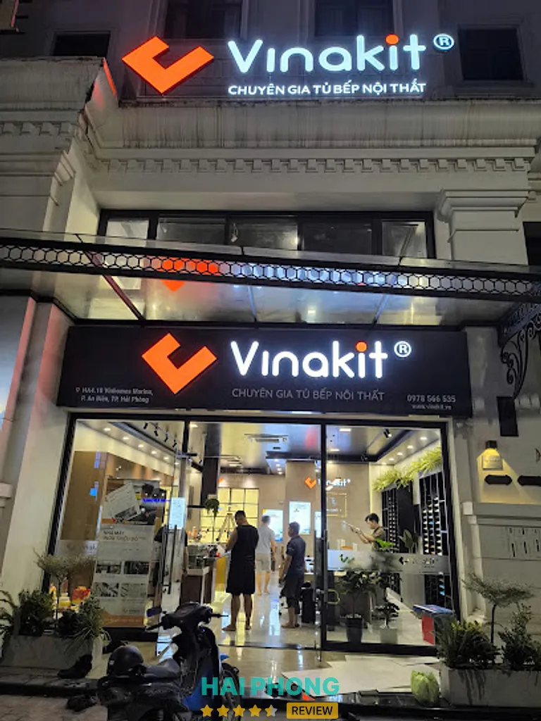 Vinakit chuyên gia tủ bếp, nội thất: HA4.10 Vinhomes Marina, P. An Biên
