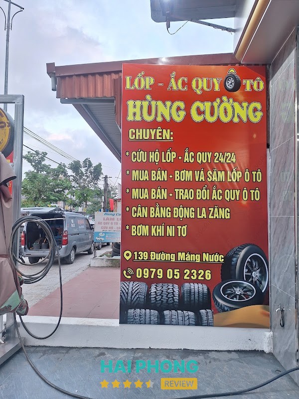 Cứu hộ lốp Hải Phòng