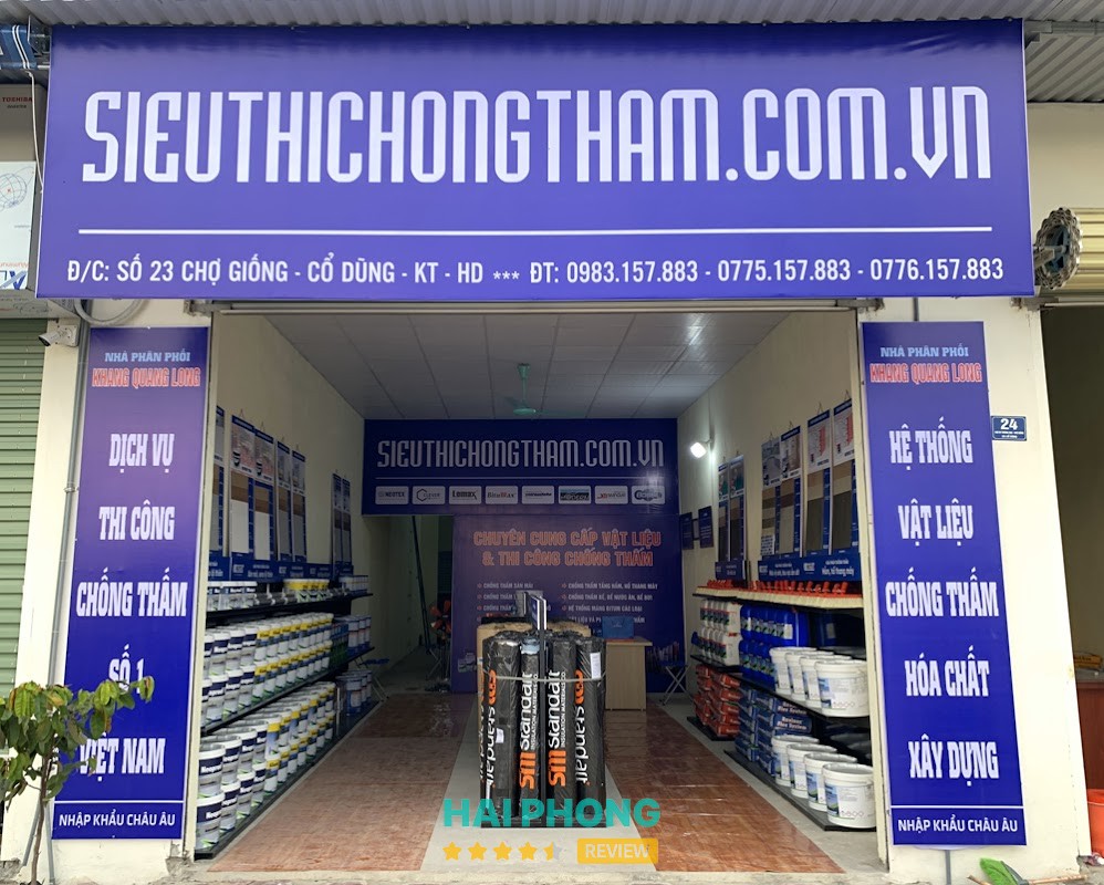 Chống thấm Hải Dương - Siêu thị chống thấm - ảnh 1