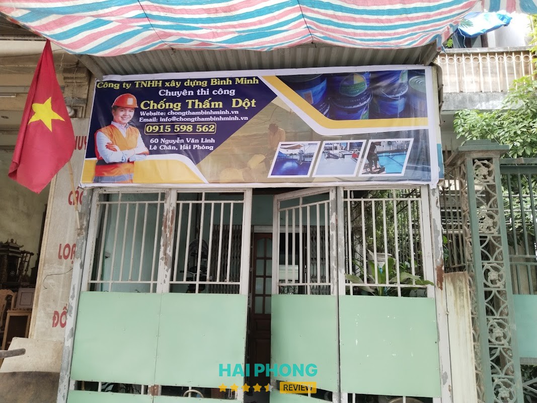Chống thấm Bình Minh – 60, Nguyễn Văn Linh, Phường Kênh Dương, Quận Lê Chân, Thành Phố Hải Phòng, 58 Nguyễn Văn Linh, Lê Chân, Hải Phòng, Việt Nam