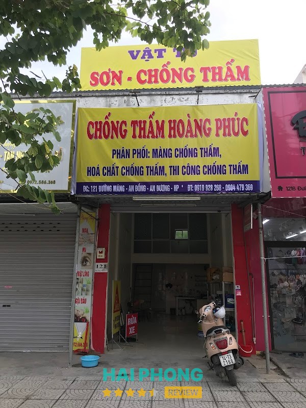 Chống thấm hoàng phúc – 121 Máng Nước, An Hải, Hải Phòng 180000, Việt Nam
