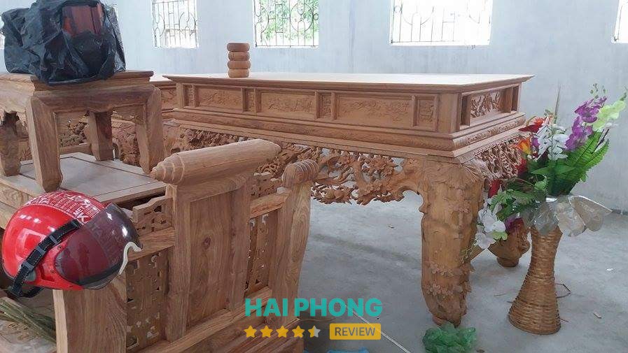 Xưởng sản xuất đồ mộc cao cấp Nhung Nhân Hải Phòng